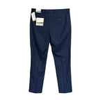 Perry Ellis Portfolio Pant Men's 36"x34" Modern Fit Flat Front Passion Blue