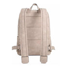 Alfani Men's Medium Backpack Adjustable Backstrap, Zip Closure Beige