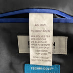 Kenneth Cole Suit Jacket Men's 42 Long Reaction Stretch Cork Navy/Red