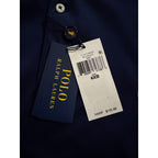 Polo Ralph Lauren Shirt Men's 4XB Long Sleeve Cotton Polo Navy Blue