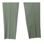 Daniel Cremieux Dress Pant Men's 44R Traveler Raw Hem Comfort Waist Green