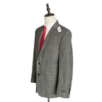 Brooks Brothers Sport Coat Men's 44 Long Sport Coat Grey Plaid Wool Blend