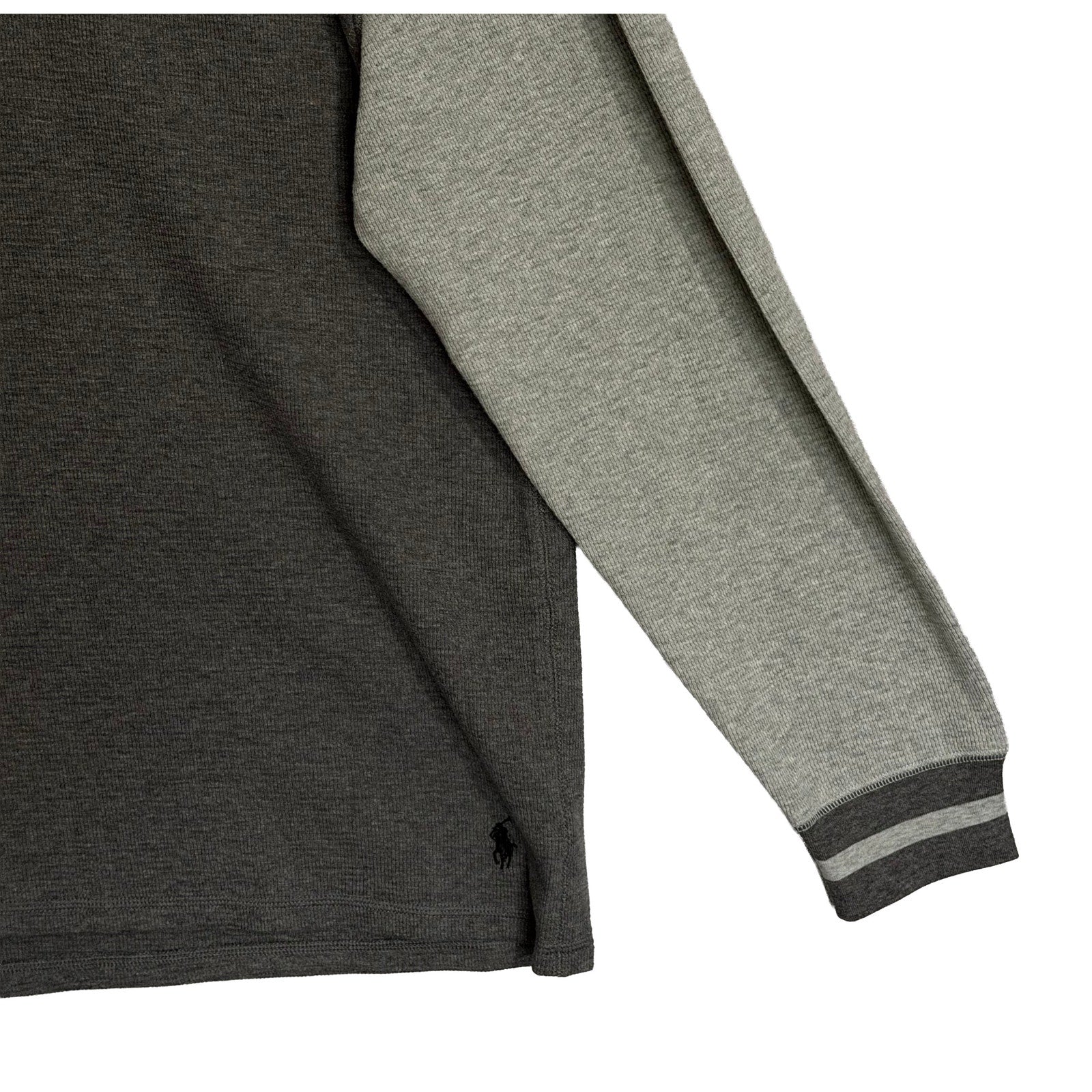 Polo Ralph Lauren Sleepwear Men's XL Crew Neck Long Sleeve Shirt Grey