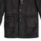 Lauren Ralph Lauren Men's 44REG Lefferts Classic-Fit Faux-Shearling Overcoat