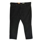 Daniel Cremieux Corduroy Pants Men's 46"x30" Straight Fit Stretch Charcoal