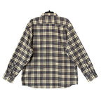 Psycho Bunny Flannel Shirt Men's XXL Plaid Long Sleeve Brown Plaid