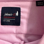 Johnnie-O Men's XXL Travis Everyday Performance Button-Up Shirt Porto Pink