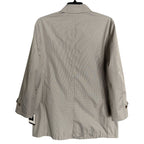 Lauren Ralph Lauren Coat Men's 40 Short Coat Stanza Cream Brown Houndstooth