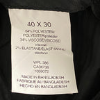 Haggar Premium Suit Pants Men's 40x30 Classic Fit Stretch Fabric Gray