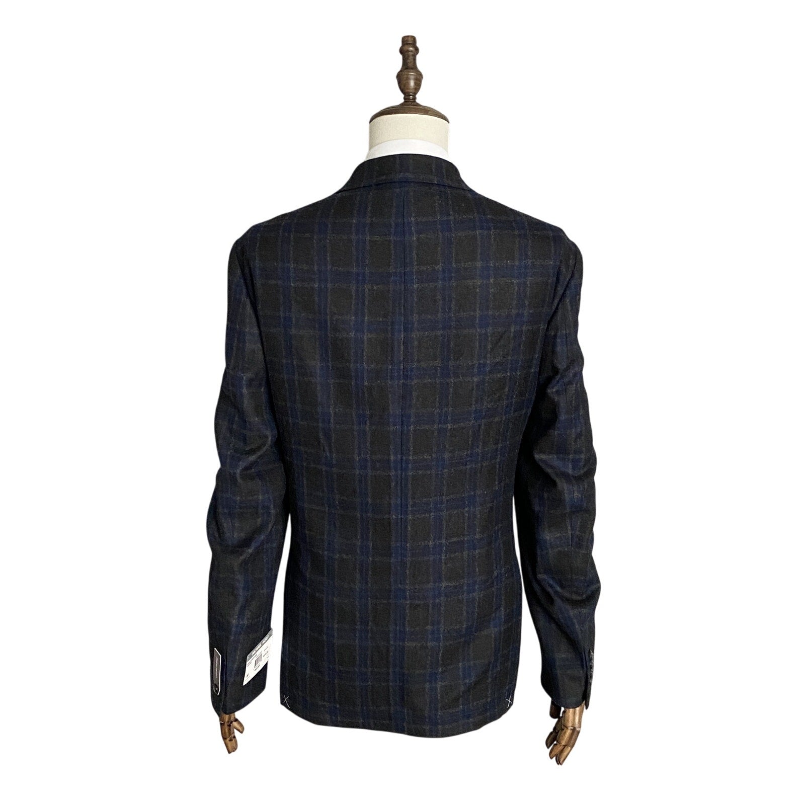 Michael Kors Sport Coat Men's 44 Reg Classic Fit Wool Blend Charcoal/Navy NEW