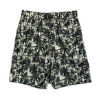Armani Exchange Shorts Men's 34W Cotton Bermuda Shorts Green Tropical Print