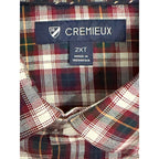 Daniel Cremieux Dress Shirt Men's 2XT Big & Tall Button-Down Stretch Plaid