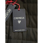 Daniel Cremieux Reversible Vest Men's XXL Full Zip Mock Neck Black Grey
