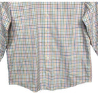 Johnnie-O Performance Shirt Men's Large Button-Down Stretch Multicolor Check
