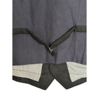 Daniel Cremieux Herringbone Vest Men's Large St. Moritz Wool Blend Charcoal