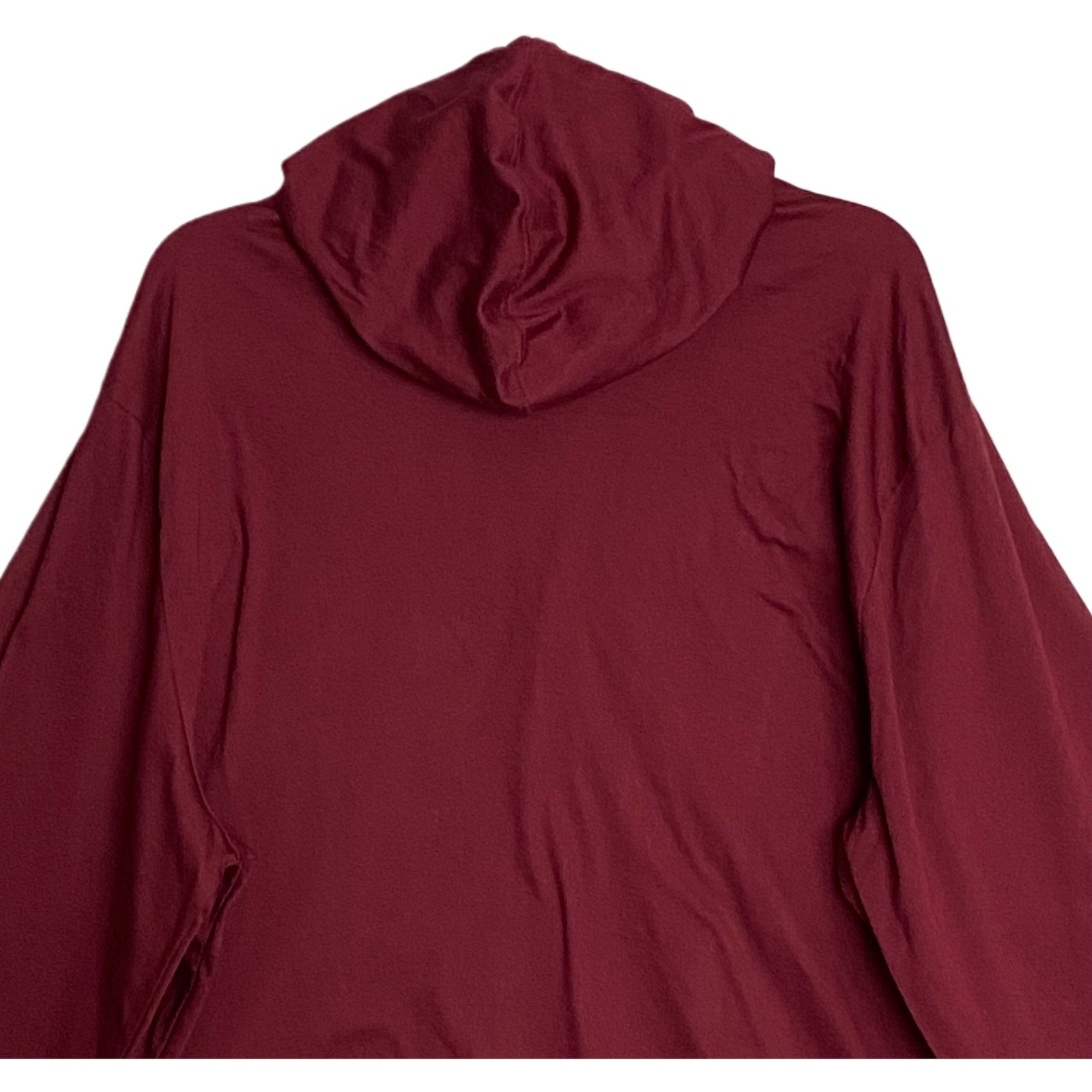 Polo Ralph Lauren Hoodie Men's Large T-Shirt Hoodie Button Drawstring Red NEW