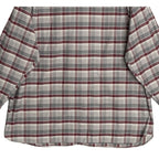 Daniel Cremieux Shirt Men's XXL Supima Cotton Cashmere Blend Gray/Wine Check