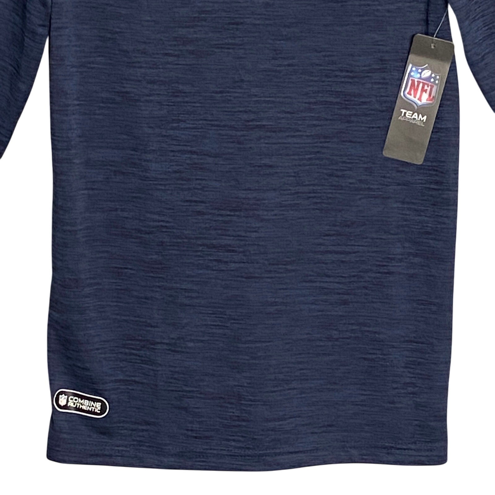 NFL Team Apparel Dallas Cowboys Combine Authentic Men's Small Long Slv Tee