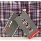 Roundtree & Yorke TravelSmart Big & Tall Men's 2XB Dress Shirt Plaid