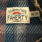 Faherty Legend Sweater Shirt Men's XXL Long Sleeve Soft Flannel Pockets
