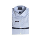 Daniel Cremieux Dress Shirt Men's 16-33 Slim Fit Supima Blue Check NEW