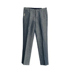 Perry Ellis Portfolio Pants Men's 32"x32" Modern Fit Linen Blend Blueprint
