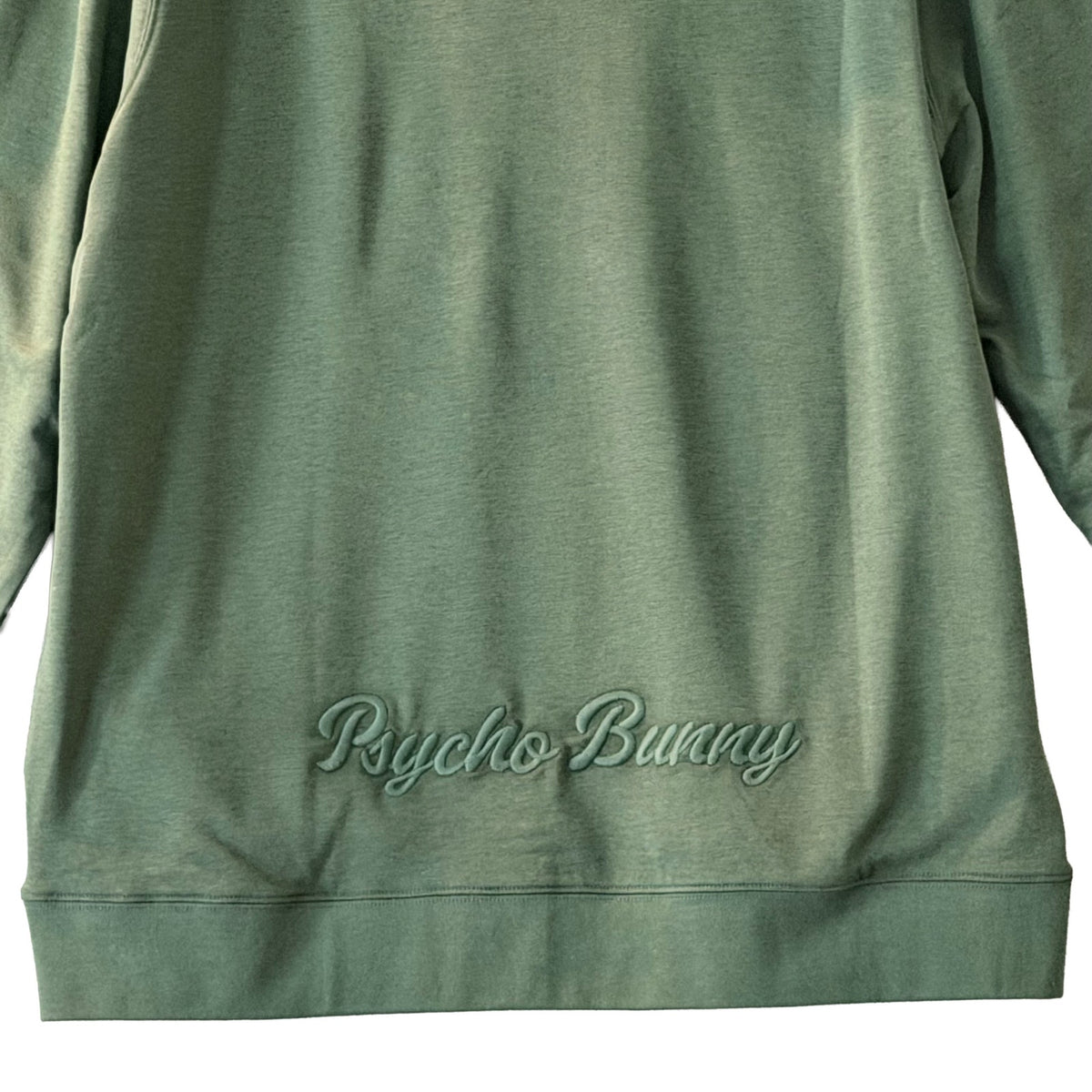 Psycho Bunny Harley Hoodie Men's XXL Knit Pullover Garden Topiary (Green)