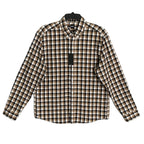 Boss Men's XL Regular Fit Long Sleeve Button-Down Shirt Gingham Print