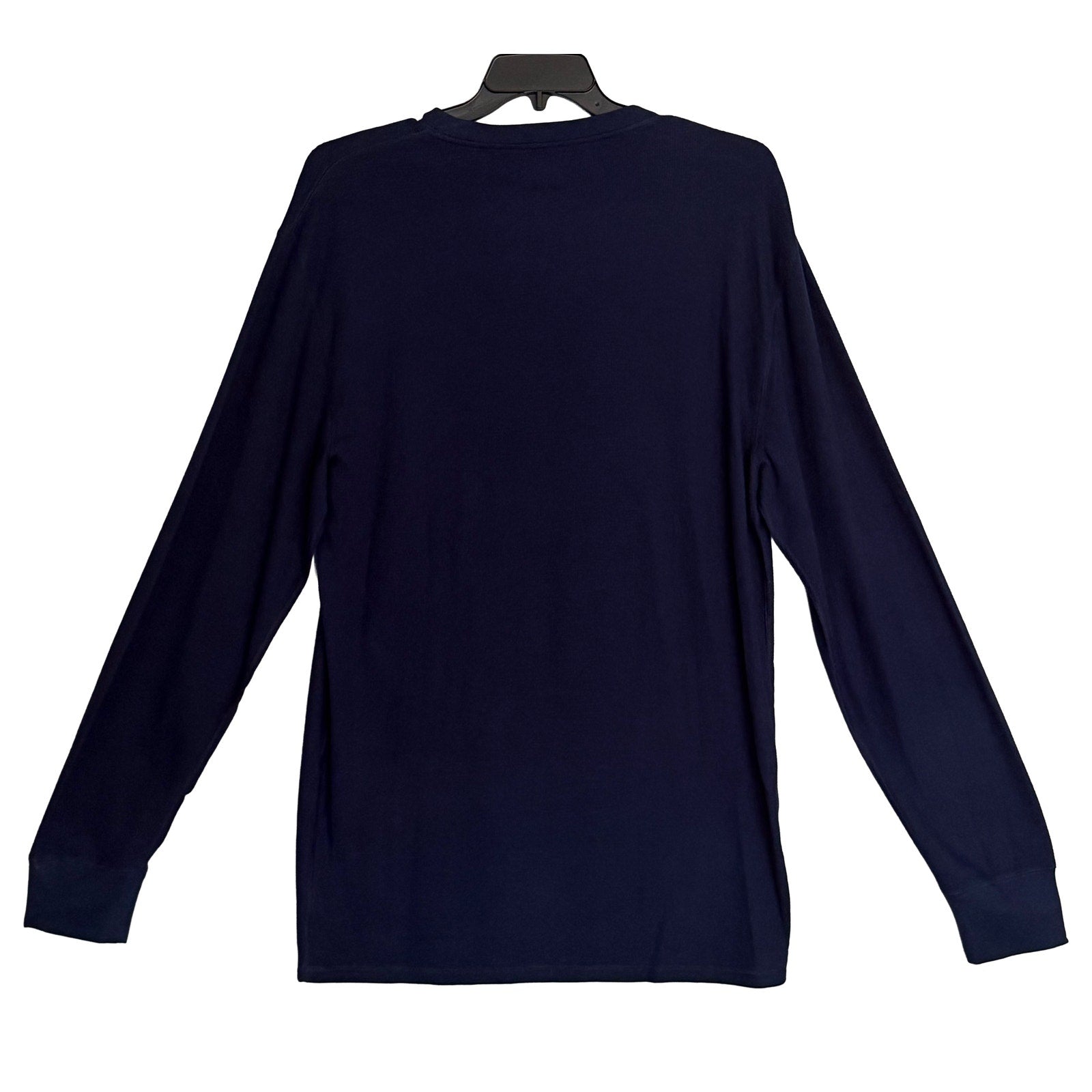 Polo Ralph Lauren Sleepwear Men's 1XT Crew Neck Long Sleeve Knit Shirt Blue