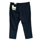 Perry Ellis Portfolio Pants Men's 42"x30" Dress Pants Modern Fit Dark Blue