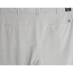 Johnnie-O Mulligan Shorts Men's 48W Big & Tall 9" Inseam Stretch Light Gray