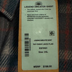 Faherty Legend Sweater Shirt Men's XXL Long Sleeve Soft Flannel Pockets