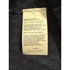 Perry Ellis Men's XLT Big & Tall Geometric Jacquard Crew Neck Sweater Indigo