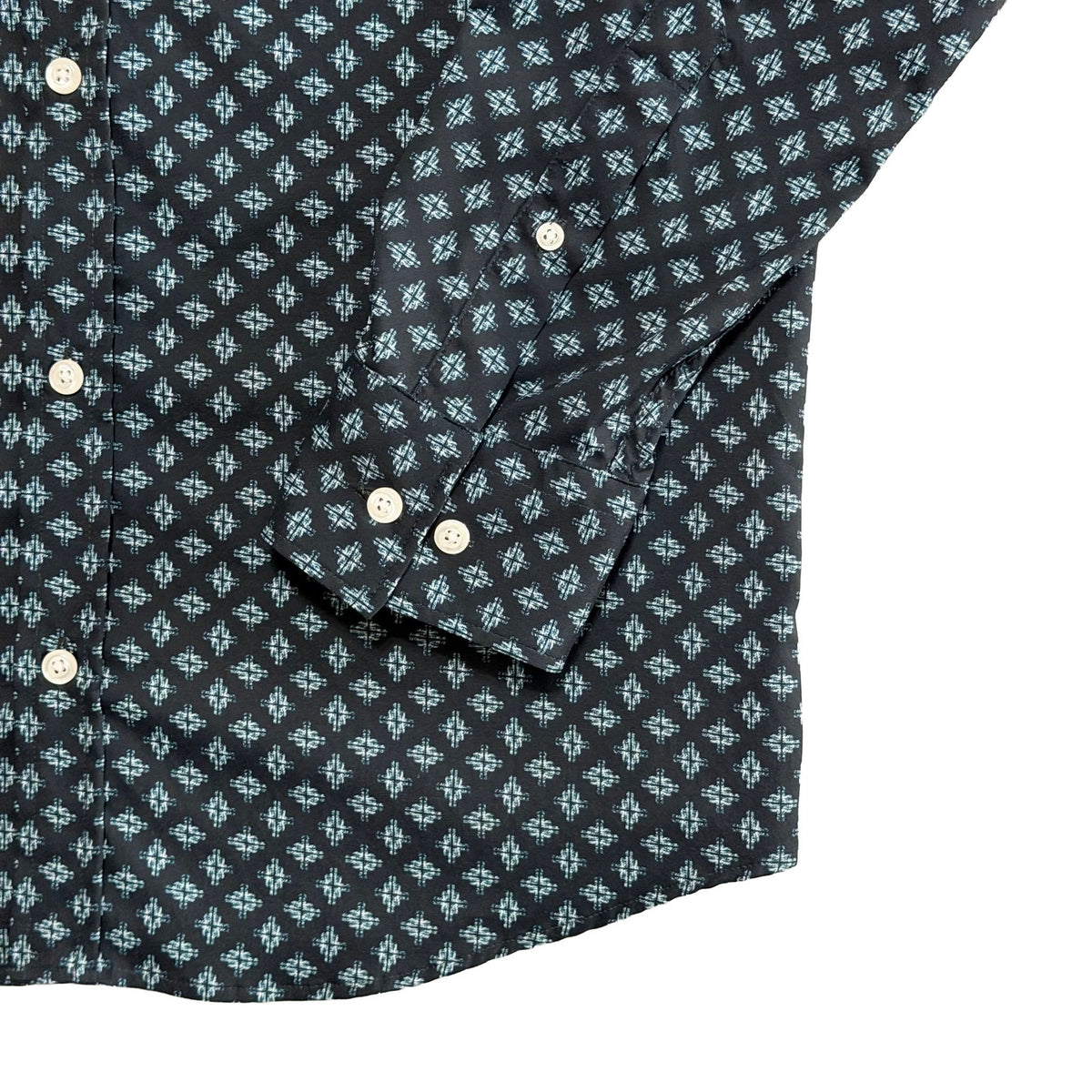 Daniel Cremieux Premium Denim Men's LT Long Sleeve Shirt Stretch Navy Blue