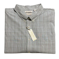 Roundtree & Yorke Performance Dress Shirt Men's 4XB LS Big & Tall White Check