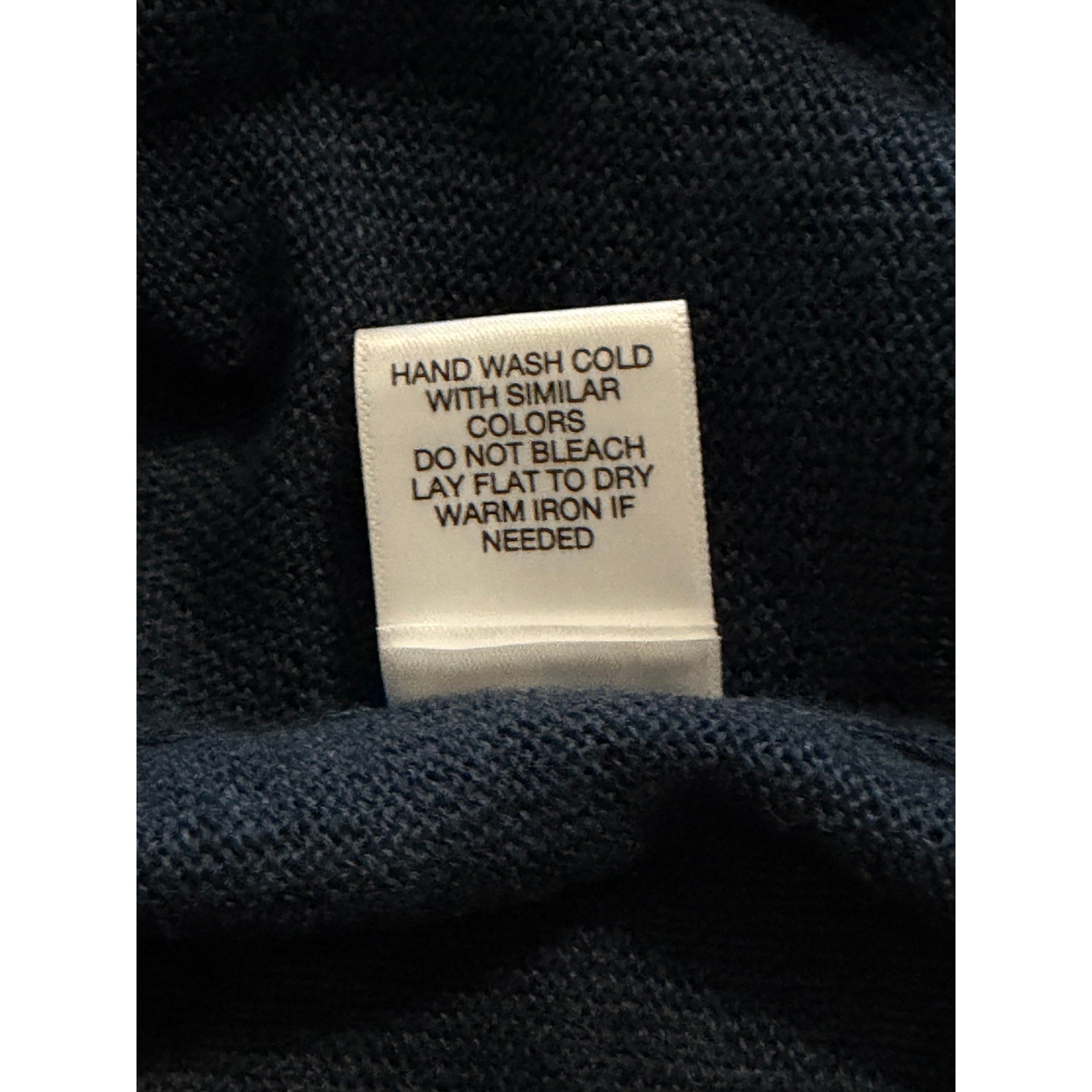 Daniel Cremieux Polo Shirt Men's Medium Linen Key West Collection Blue