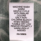 Daniel Cremieux 38 Men's Large Casual Button-Down Shirt Green Leaf Print