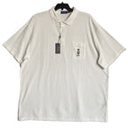 Polo Ralph Lauren Shirt Men's 4XLT Polo Bear Knit Short Sleeve Polo White