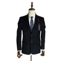 Tommy Hilfiger Sport Coat Men's 38 Short Conrad Navy Blue Corduroy