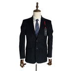 Tommy Hilfiger Sport Coat Men's 38 Short Conrad Navy Blue Corduroy