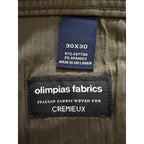 Daniel Cremieux Pant Men's 30"x30" CMX 5-Pocket Pant Sateen Stretch Dark Olive