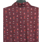 Chubbies Polo Shirt Men's Small "That's the Spirit" Short Sleeve Red
