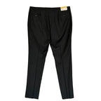 Hickey Freeman Suit Pant Men's 43W Classic Fit Stretch Wool Blend Charcoal