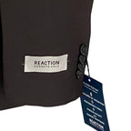 Kenneth Cole Suit Jacket Men's 42 Long Reaction Stretch Cork Navy/Red