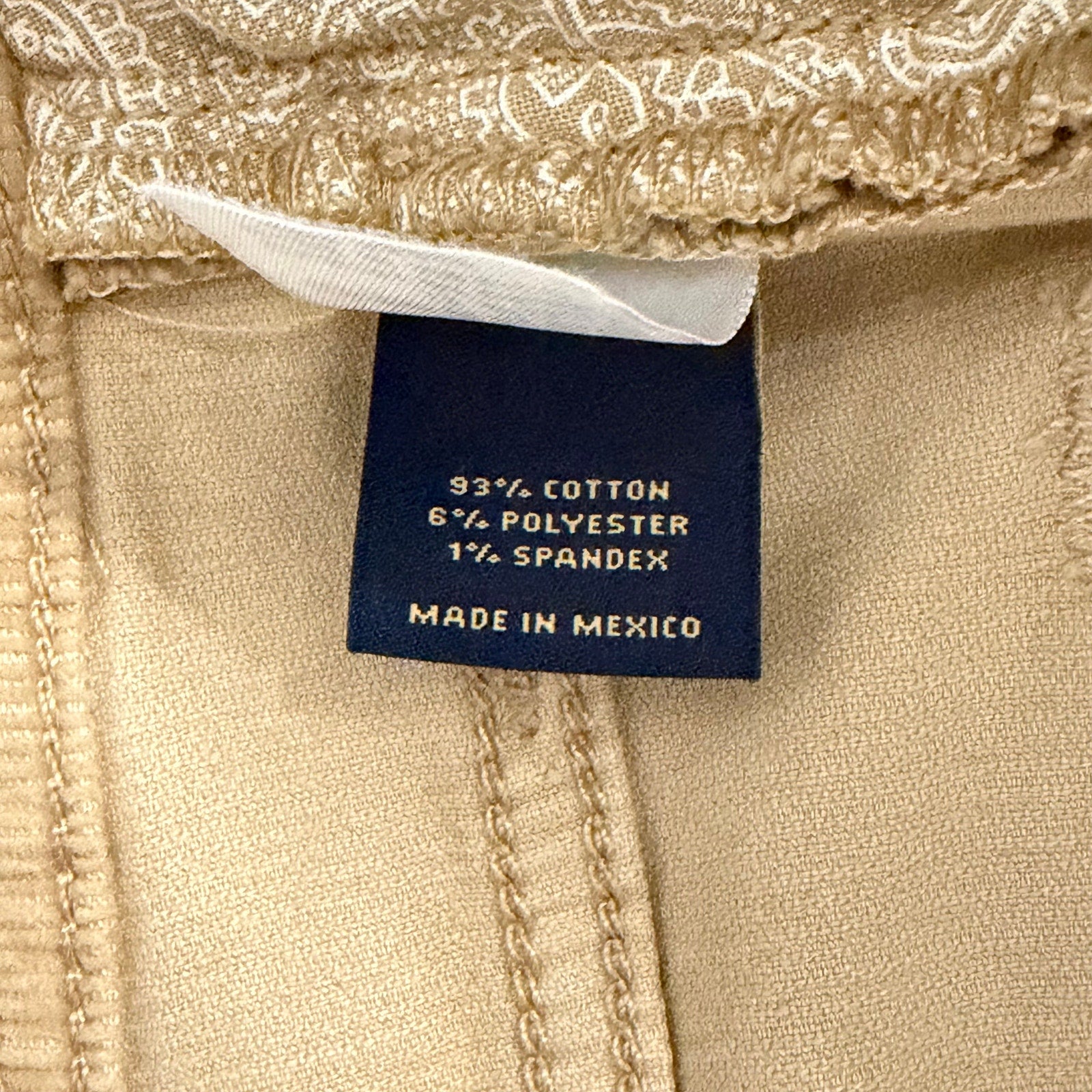 Daniel Cremieux Corduroy Pants Men's 36"x36" Straight Fit Stretch Wheat