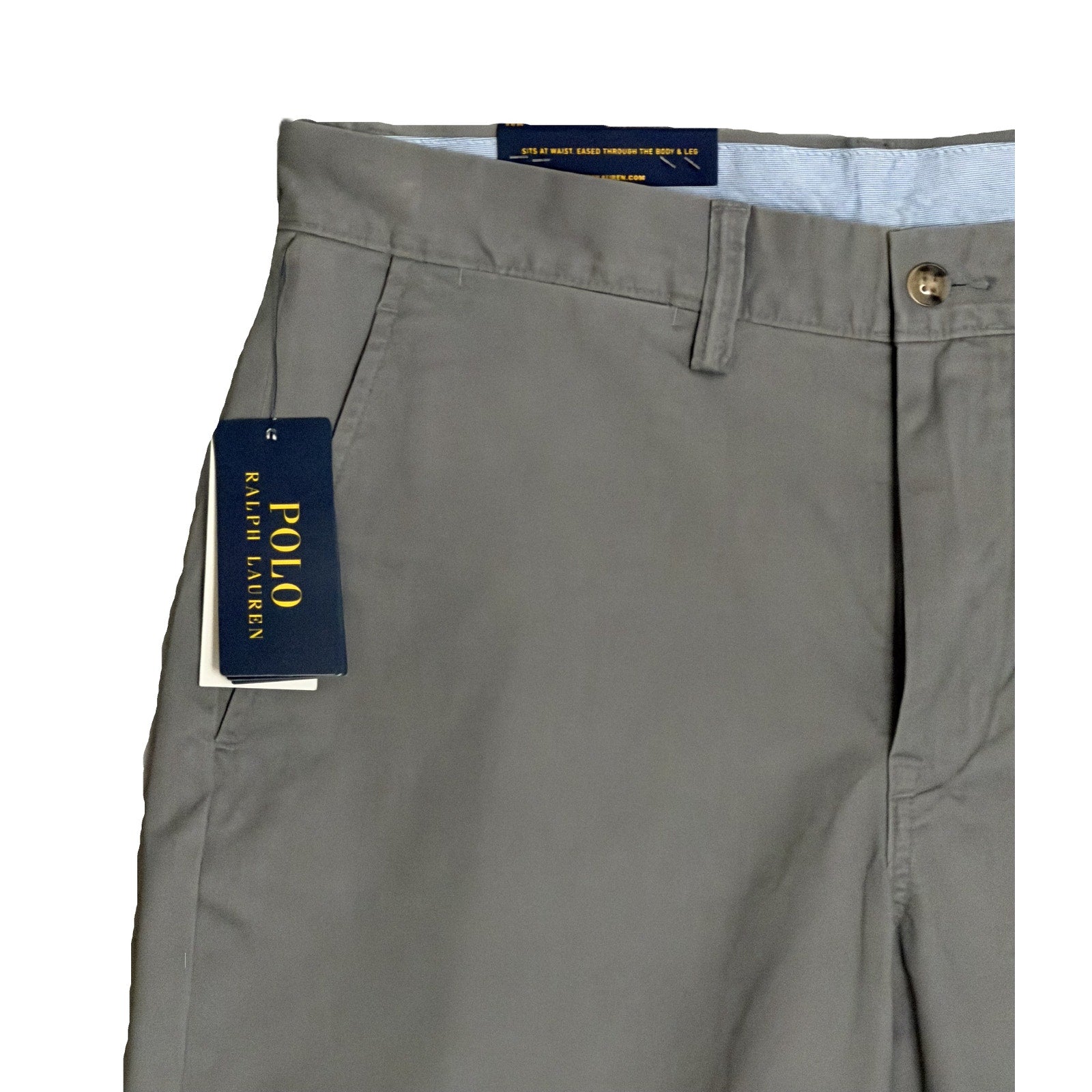 Polo Ralph Lauren Shorts Men's 30W Chino Stretch Cotton Twill Grey