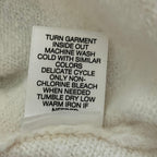 Murano Sweater Men's XL In the Ferns Collection Fuzzy Johnny Sweater Ecru