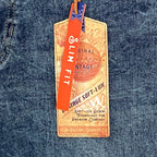 Weatherproof Vintage Men's 40x32 Slim Fit Vintage Soft-Lux Blue Denim Jeans