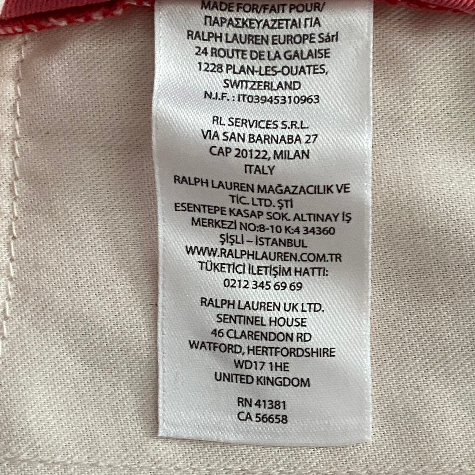 Polo Ralph Lauren Shorts Men's 32W Relaxed Fit Cotton Nantucket Red