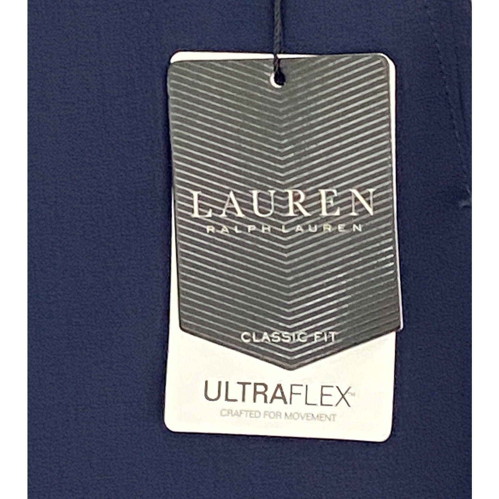 Lauren Ralph Lauren Suit Pant Men's 44x32 Classic Fit Ultraflex Solid Navy